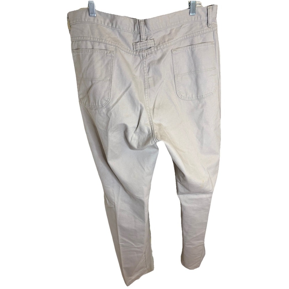 Wrangler Pants Womens 18/32 Khaki‎ USA Made Western - Picture 4 of 9